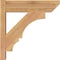 Ekena Millwork Balboa Slat Smooth Outlooker, Western Red Cedar, 5 1/2"W x 18"D x 18"H OUT06X18X18BOA06SWR - alternate 3